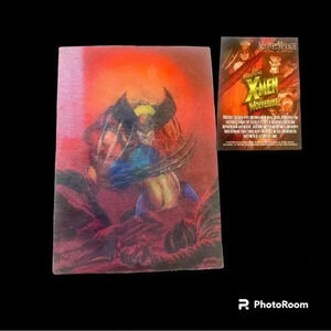 1996 X-Men Wolverine Fleer Ultra 🔥 Marvel Motion Mirage Insert Card # 3 Of 3